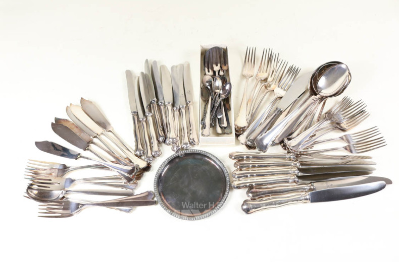 kl. Posten Besteckteile, Auflage,