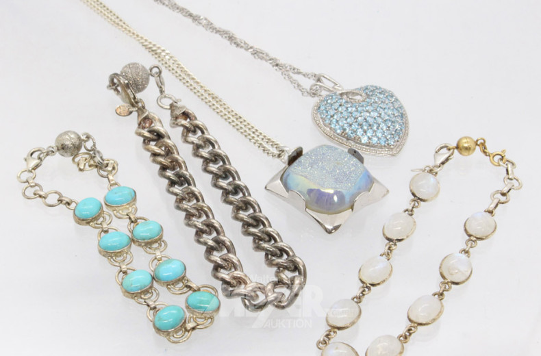 Posten Silber-Schmuck