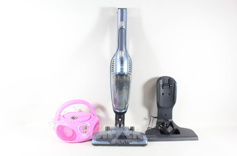 Staubsauger, 1 Kontaktgrill und 1 Radio