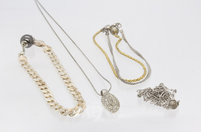 Posten Silber-Schmuck