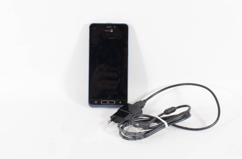 Smartphone DORO, inkl. Ladekabel,