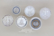 Posten Gedenkmünzen, bestehend aus:
