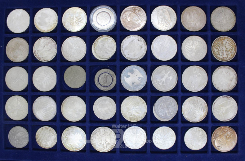 Posten Gedenkmünzen, bestehend aus: