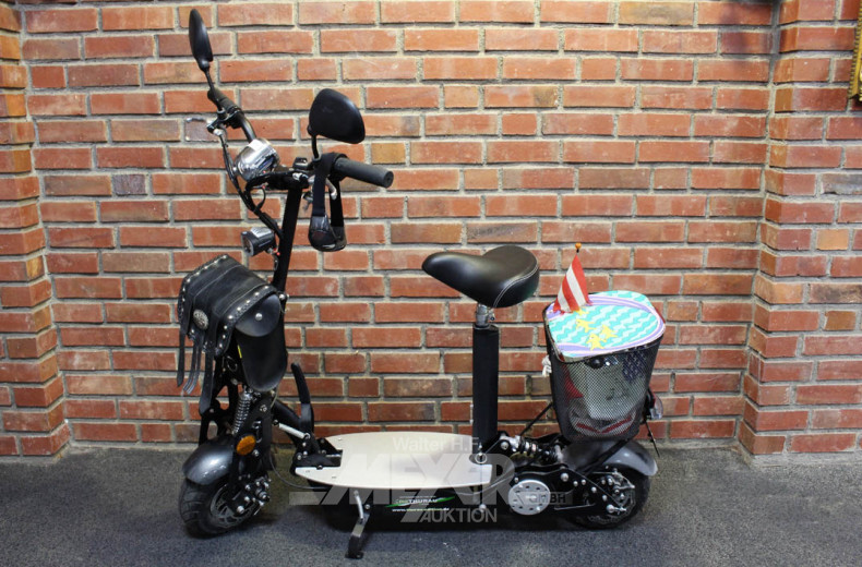 Elektro-City-Roller ENEWAY, schwarz,