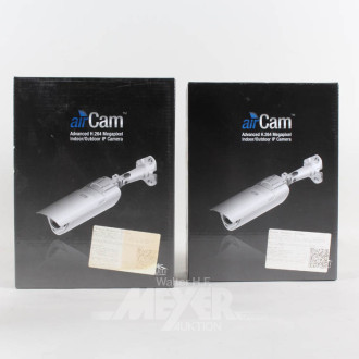 2 IP-Überwachungs-Kameras AIR CAM