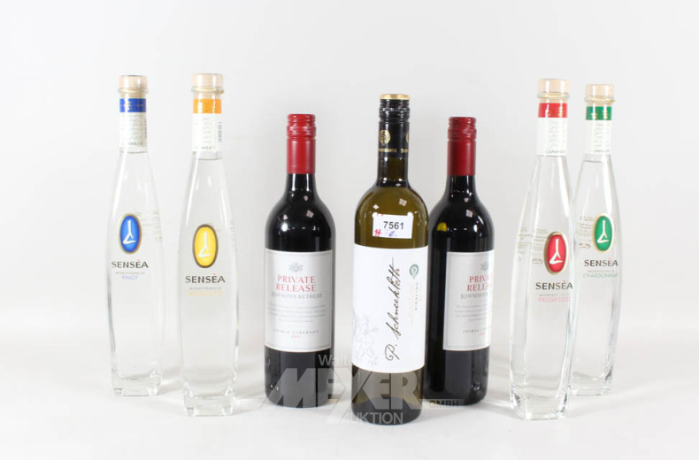Posten Alkoholika: 4 x Grappa,