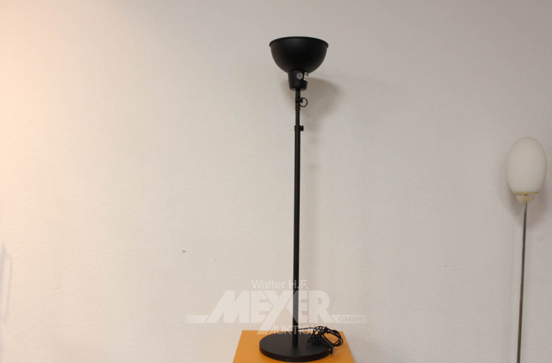 mod. Stehlampe, schwarz