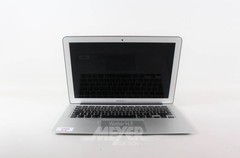 Laptop APPLE, MacBookAir A1466, silber