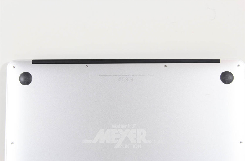 Laptop APPLE, MacBookAir A1466, silber