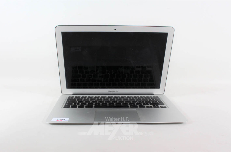 Laptop APPLE, MacBookAir A1466, silber