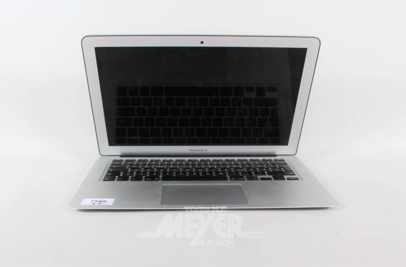 Laptop APPLE, MacBookAir A1466, silber