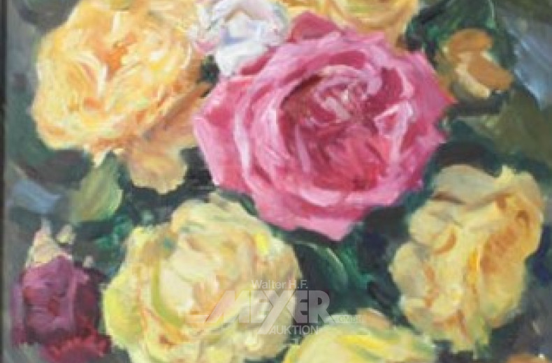 Gemälde, ''Blumenstillleben'',