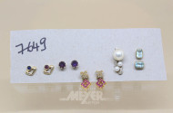 Schmuck-Set, 585er WG, best. aus: