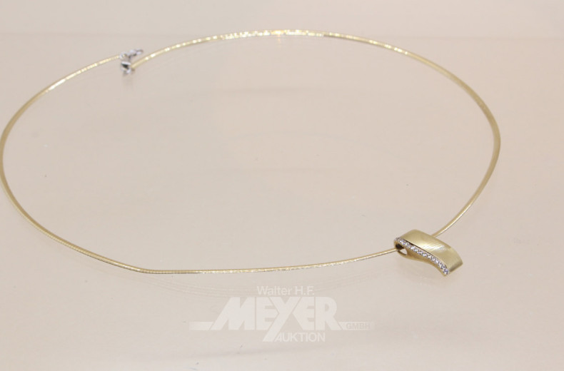 Konvolut GG-Schmuck, 375er, best. aus: