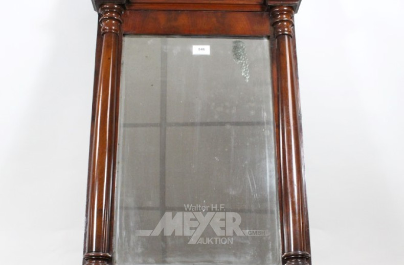 Spiegel im Biedermeier-Stil, Mahagoni,