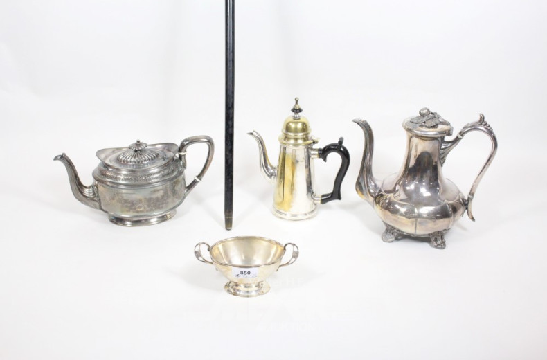 kl. Posten Silber/Versilbertes: u.a.