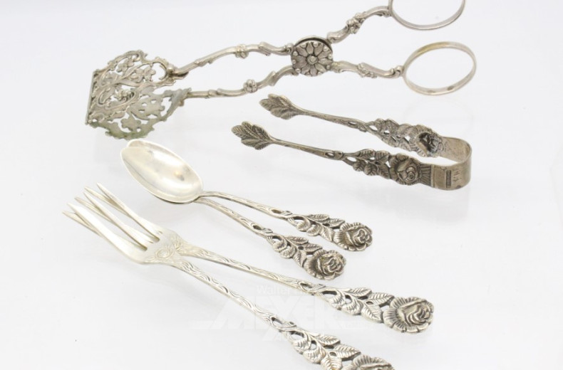 Posten Besteckteil HILDESHEIMER ROSE