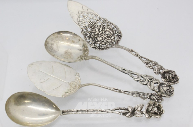 Posten Besteckteil HILDESHEIMER ROSE