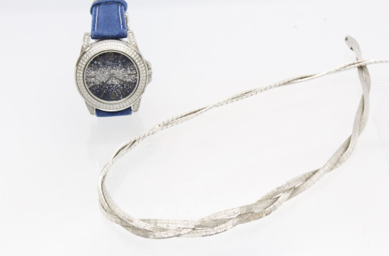 Silber Collier, 1 Silberkette