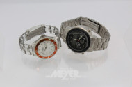 Smartwatch, 2 Herrenarmbanduhren
