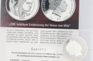 5 Silber Münzen je 1 Unze
