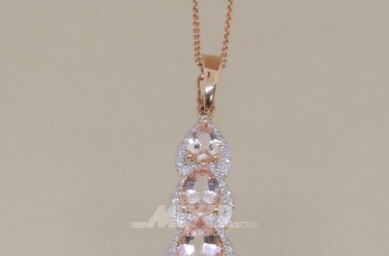 zartes Kettchen, 585er Roségold mit