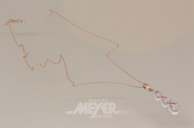 zartes Kettchen, 585er Roségold mit