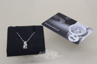 Anhänger mit Kette, 950er Platin,
