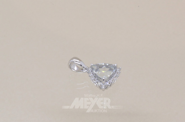 Anhänger, 585er WG, besetzt mit