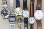 19 Armband- und Taschenuhren, u.a.