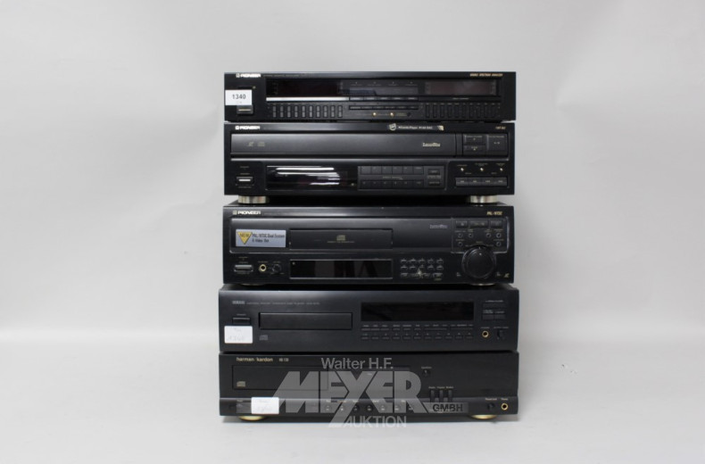 Equilizer u. 2 CD-Player PIONEER