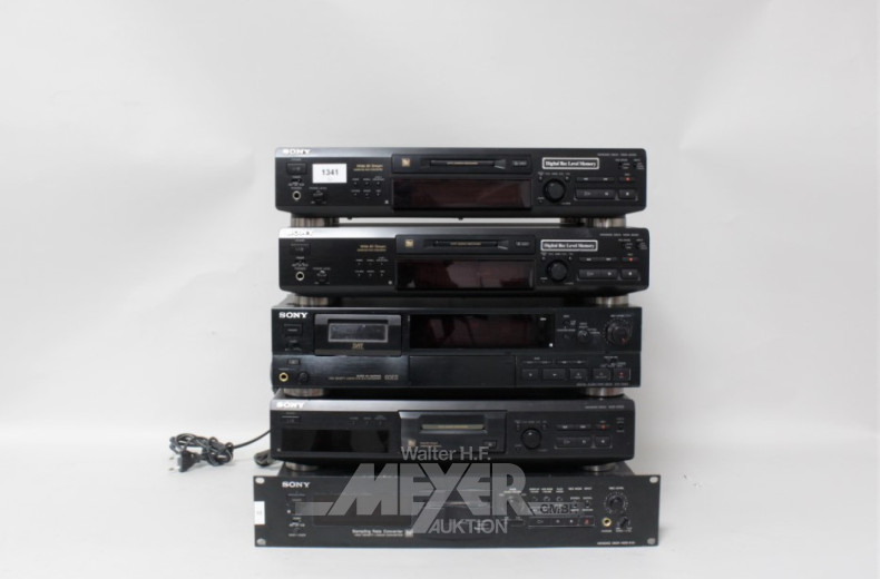 5 HiFi-Geräte SONY: