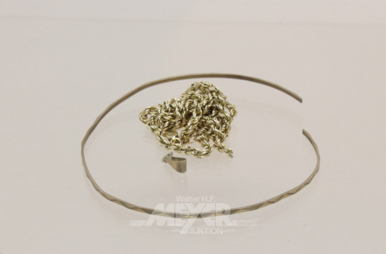 Posten Bruchgold, 333er + 585er GG,