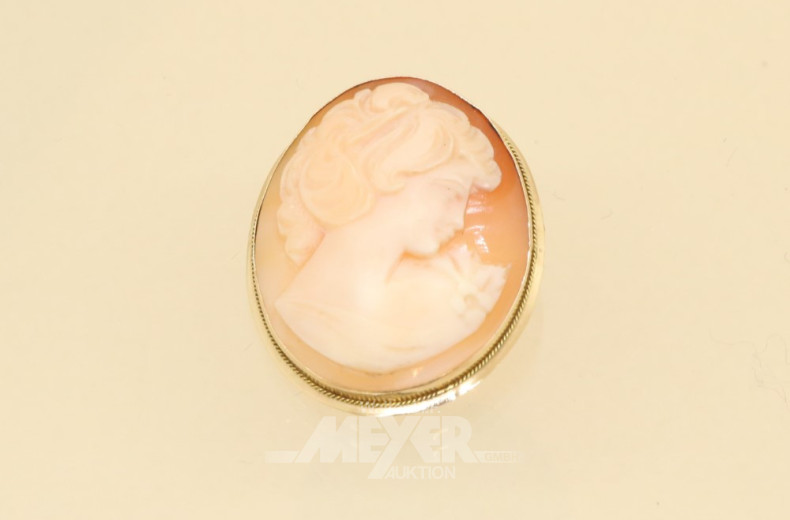 Gemmebrosche, 585er GG Fassung