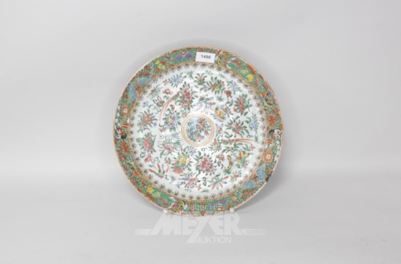 gr. Porz.-Wandteller, China,