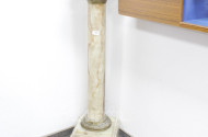 Säule, Onyx, Höhe: ca. 115 cm