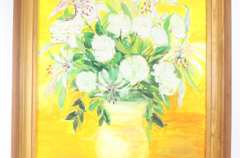 Gemälde ''Blumenstillleben'',