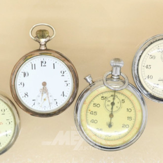 Posten Taschenuhren und Hüllen