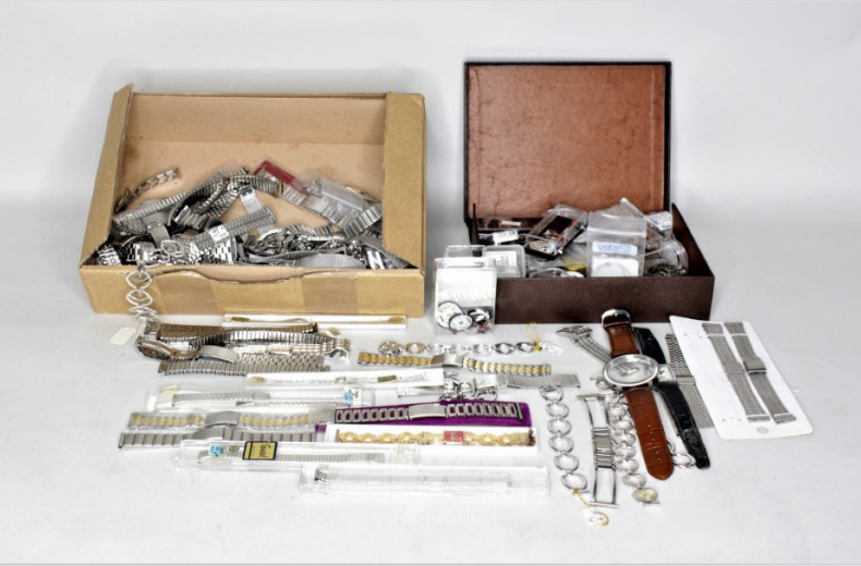 Posten Armbänder, Ersatzteile,