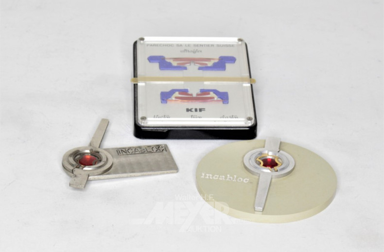 Konvolut: Bilderrahmen, Schminkdose,