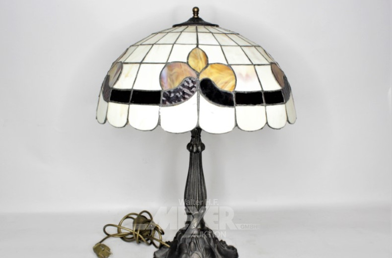 Tischlampe, im Tiffany-Stil,