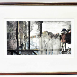 2 color. Radierungen