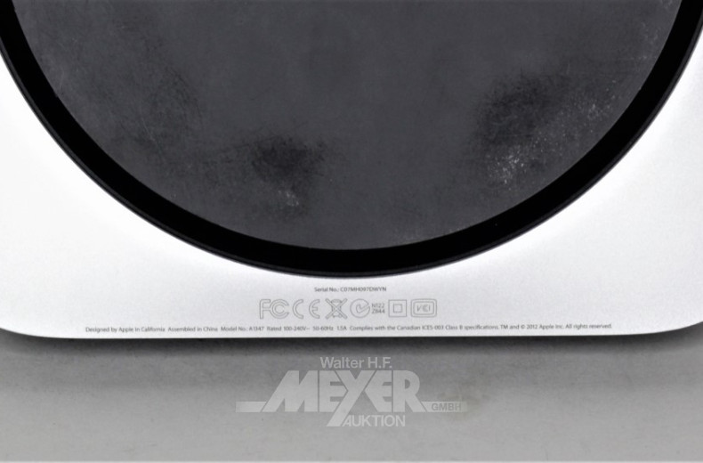 Desktoprechner APPLE, silber