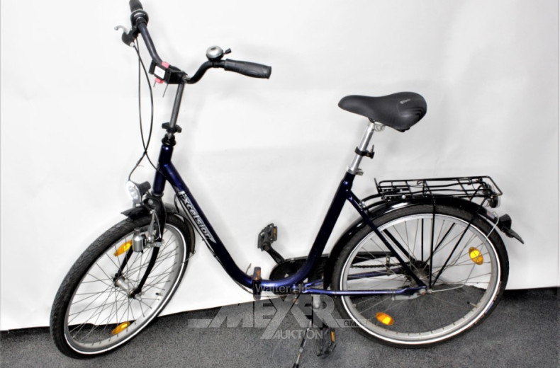 Klappfahrrad EXELSIOR, blau