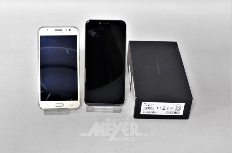 2 Mobiltelefone SAMSUNG / UMIDIGI,