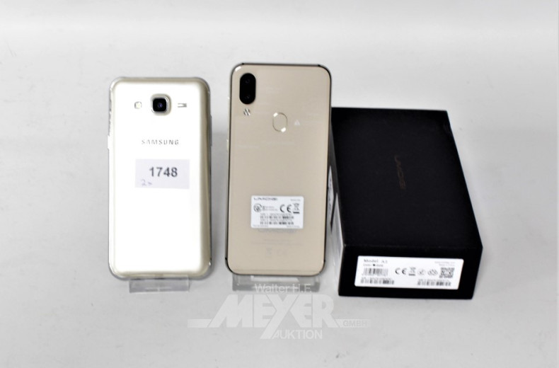 2 Mobiltelefone SAMSUNG / UMIDIGI,