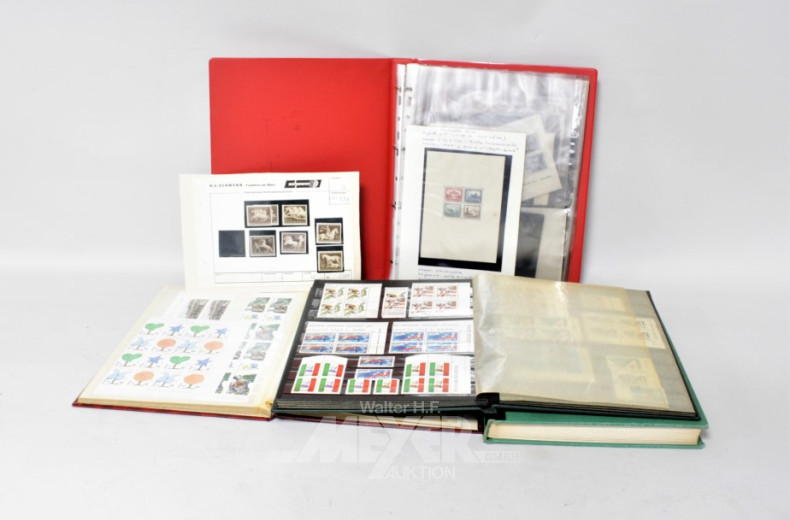 Posten div. Briefmarken, ca. 26 Stk.,