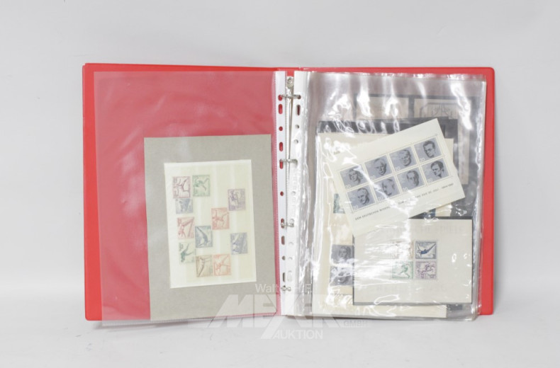 Posten div. Briefmarken, ca. 26 Stk.,