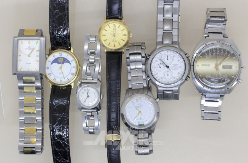 Posten Armbanduhren, ca. 21 Stk.,