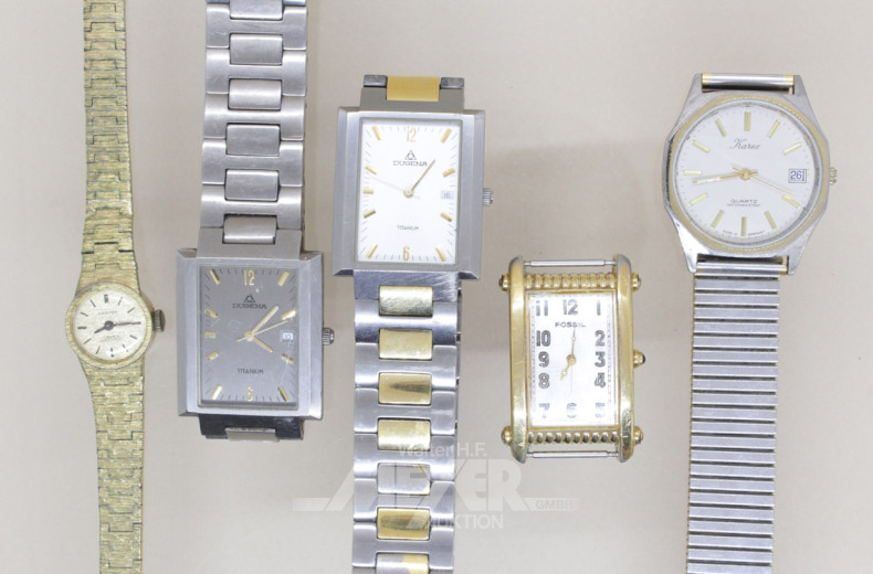 Posten Armbanduhren, ca. 21 Stk.,